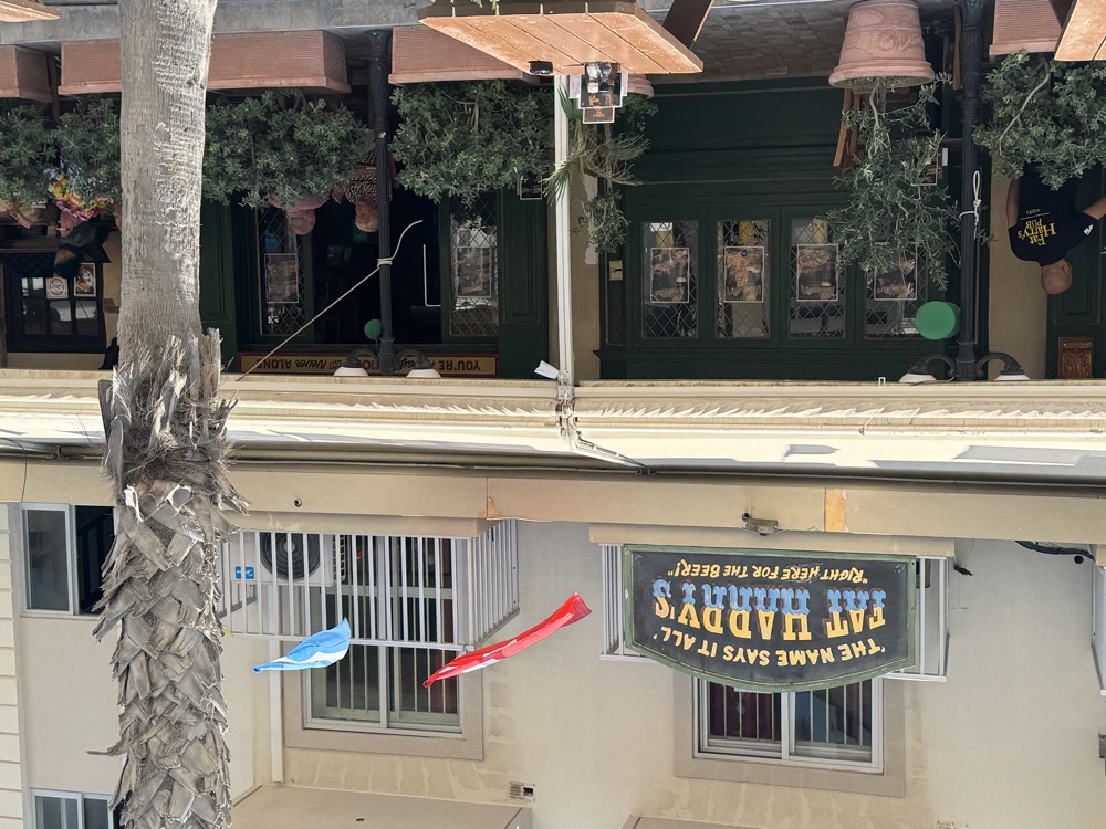 Fat Harry’s restaurant at the centre of Bugibba Square
